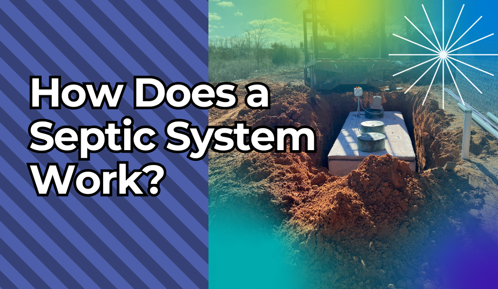 How does a septic system work?