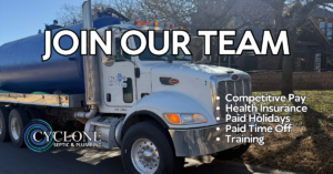 Cyclone Septic & Plumbing is hiring