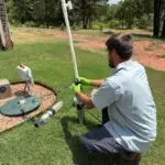 Aerobic septic pump and control panel service in Arcadia, Oklahoma