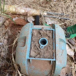 aerobic septic air pump with a dirty filter